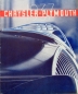 Preview: Chrysler Plymouth Modelprogram 1937 Carbrochure-Map (7812)